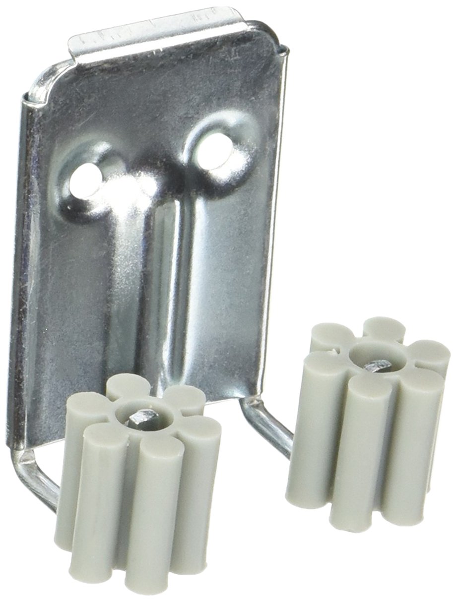 Balai clips robustes à ressort en zinc plaqué V2214 antidérapants x2