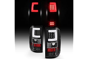 AKKON - 2004 - 2008 Ford F150 LED Tube Black Tail Lights