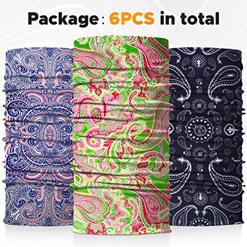 Image of JOEYOUNG Headwear, Bandana, Neck Gaiter Head Wrap Headband Balaclava Magic Scarf