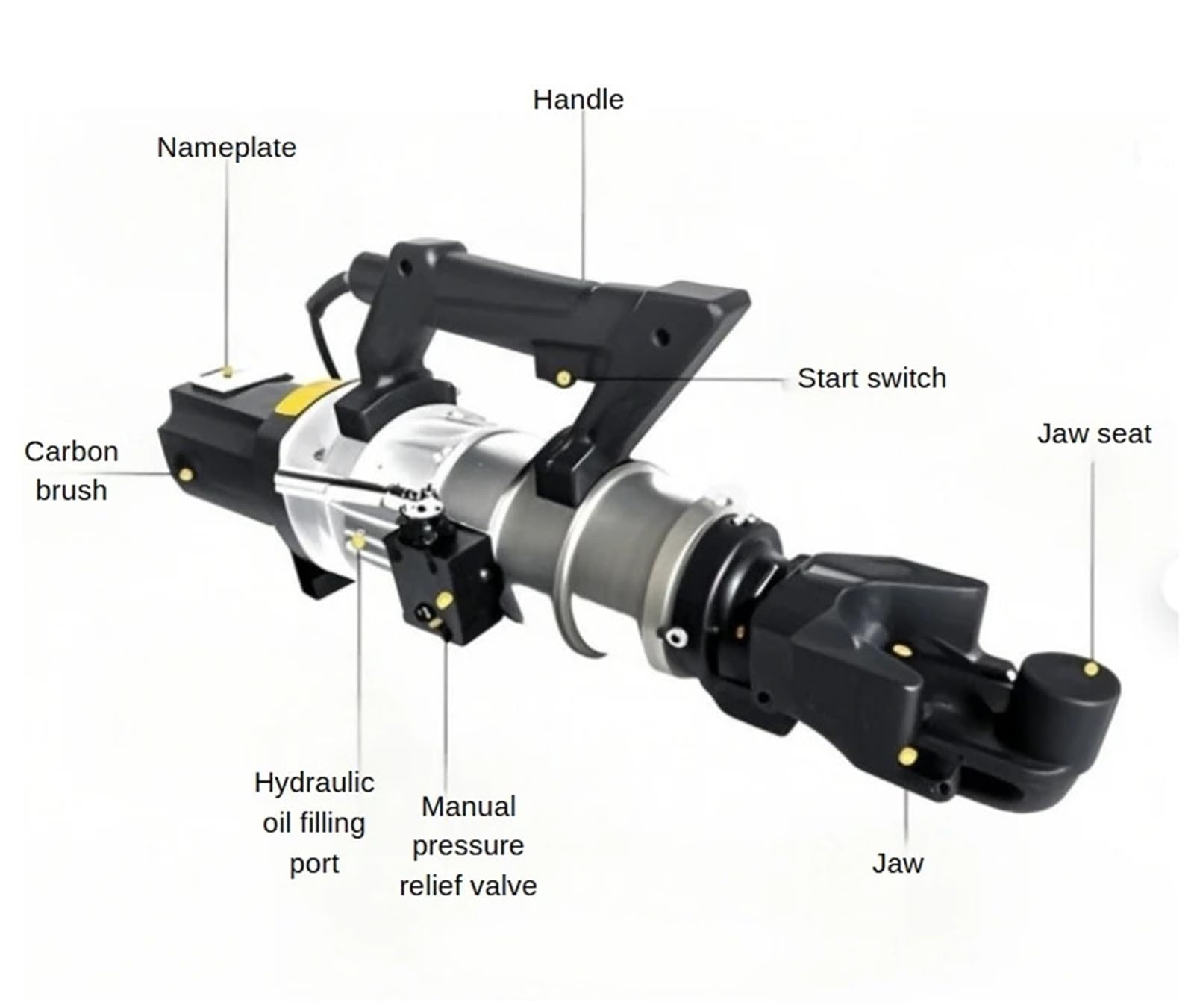 Cortadora de barras eléctrica, Dobladora de varillas refuerzo hidráulica portátil, máquina dobladora construcción, barras acero eléctrica con motor automático