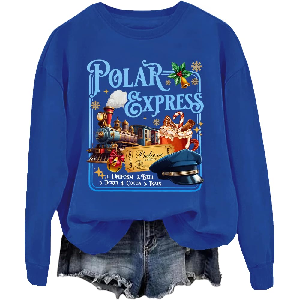 Belive Polar Express Sweatshirt, Polar Express Sweatshirt, I Belive Polar Express Sweatshirt, Polar Express, Unisex
