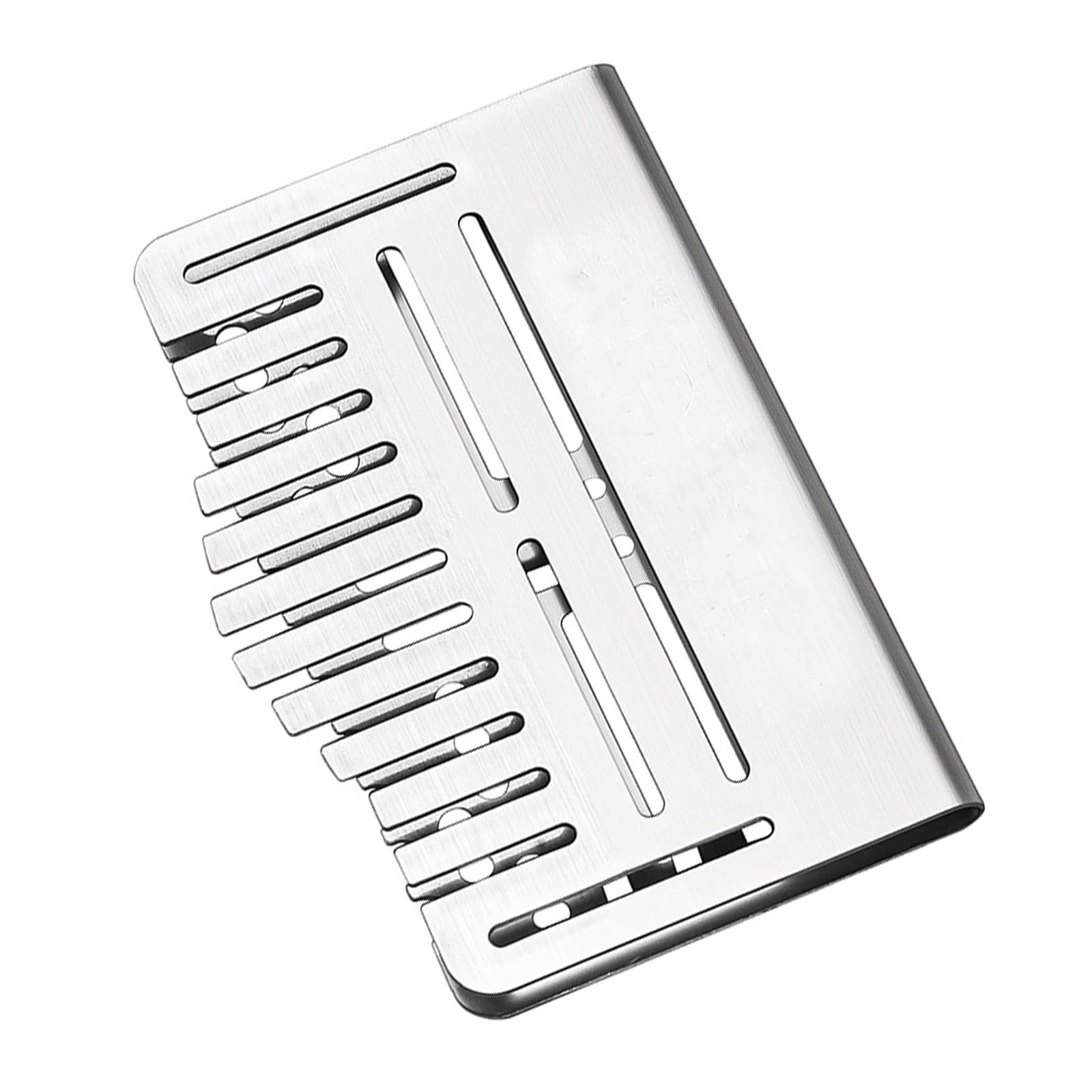 MALSSE Greases Gate Blockers for Griddle Meshes Screen for Blocking Food Falling Into Rear Greases Catcher Movable Two-Side Guard Stainless Meshes Screen