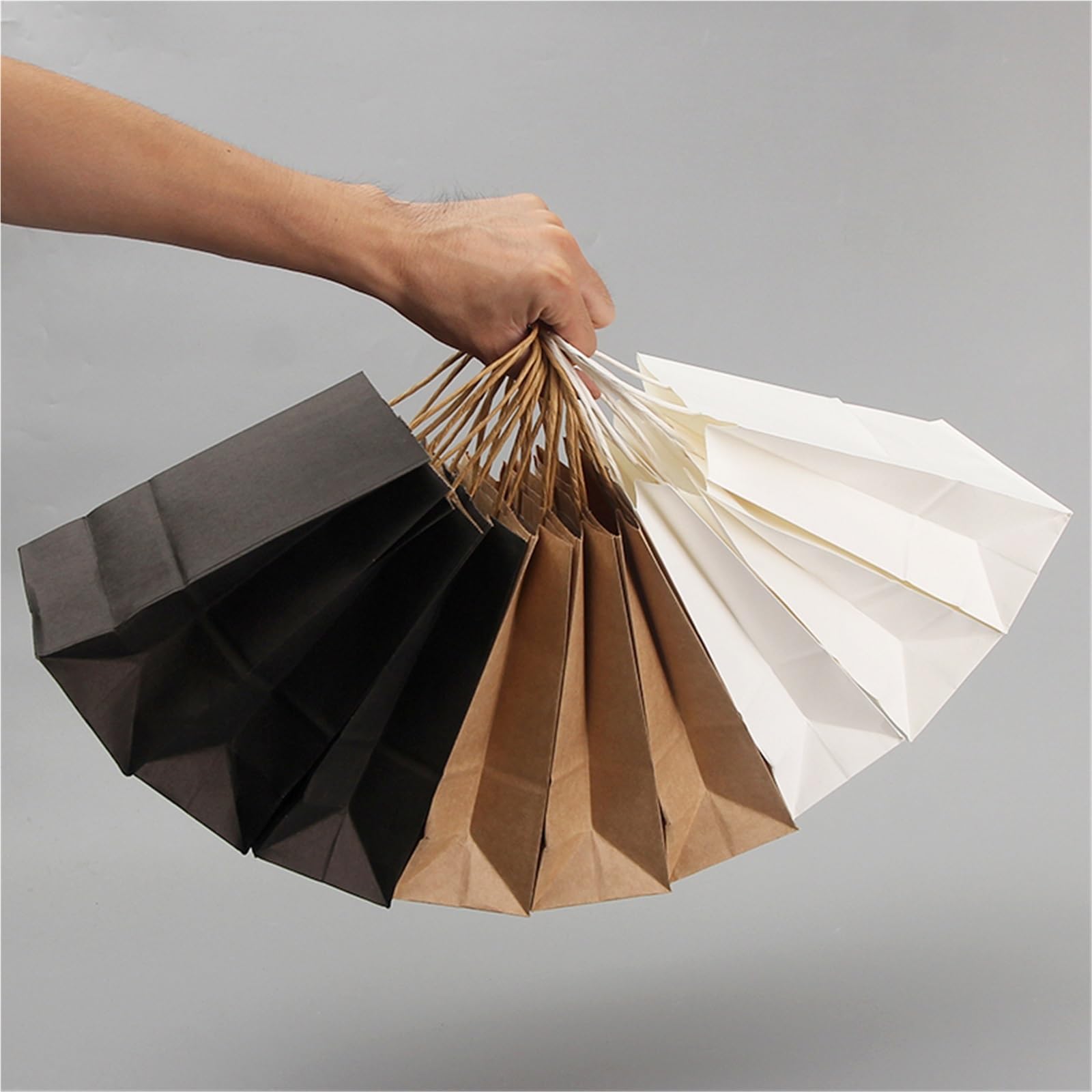 Buste Regalo Borse Kraft sfuse da 25 pezzi con manici