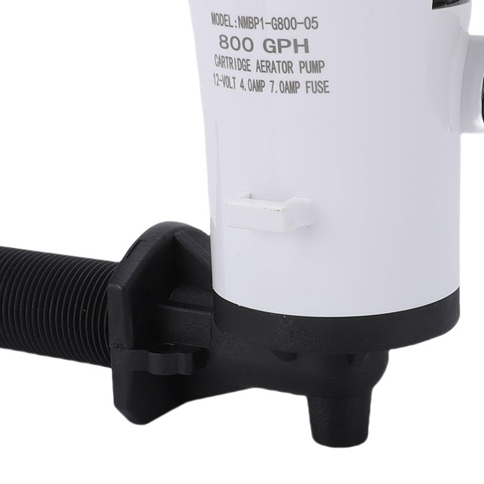 Oumefar Pompa di Sentina Sommergibile con Elevata capacità 800GPH (Bianca) | Materiale ABS durevole, progettato per acqua dolce o salata, funzionamento silenzioso, compatibile con tubi da 3/4 pollici