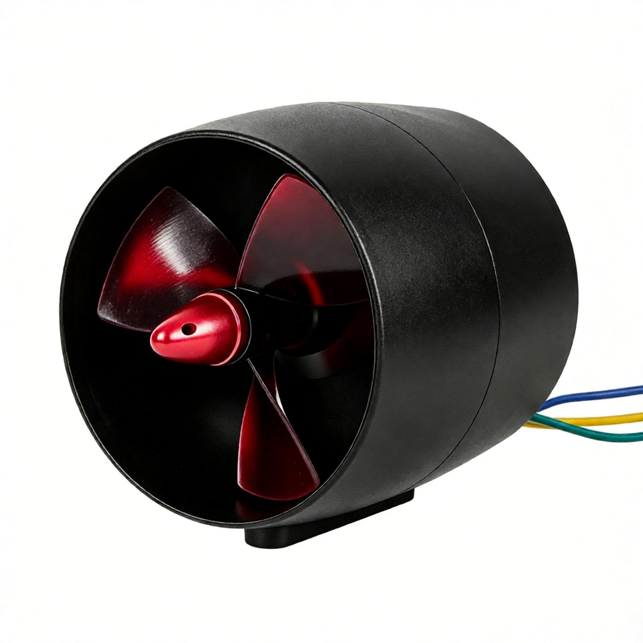 400W Unterwassermotor - Bürstenloser Antrieb für RC Köderboote & SUP Boards, 12-24V, 40A, Schwarz