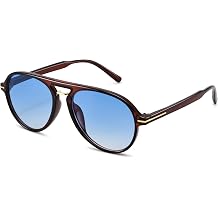 Hycredi Retro Aviator Sunglasses for Women Men, Classic Pilot Sun Glasses
