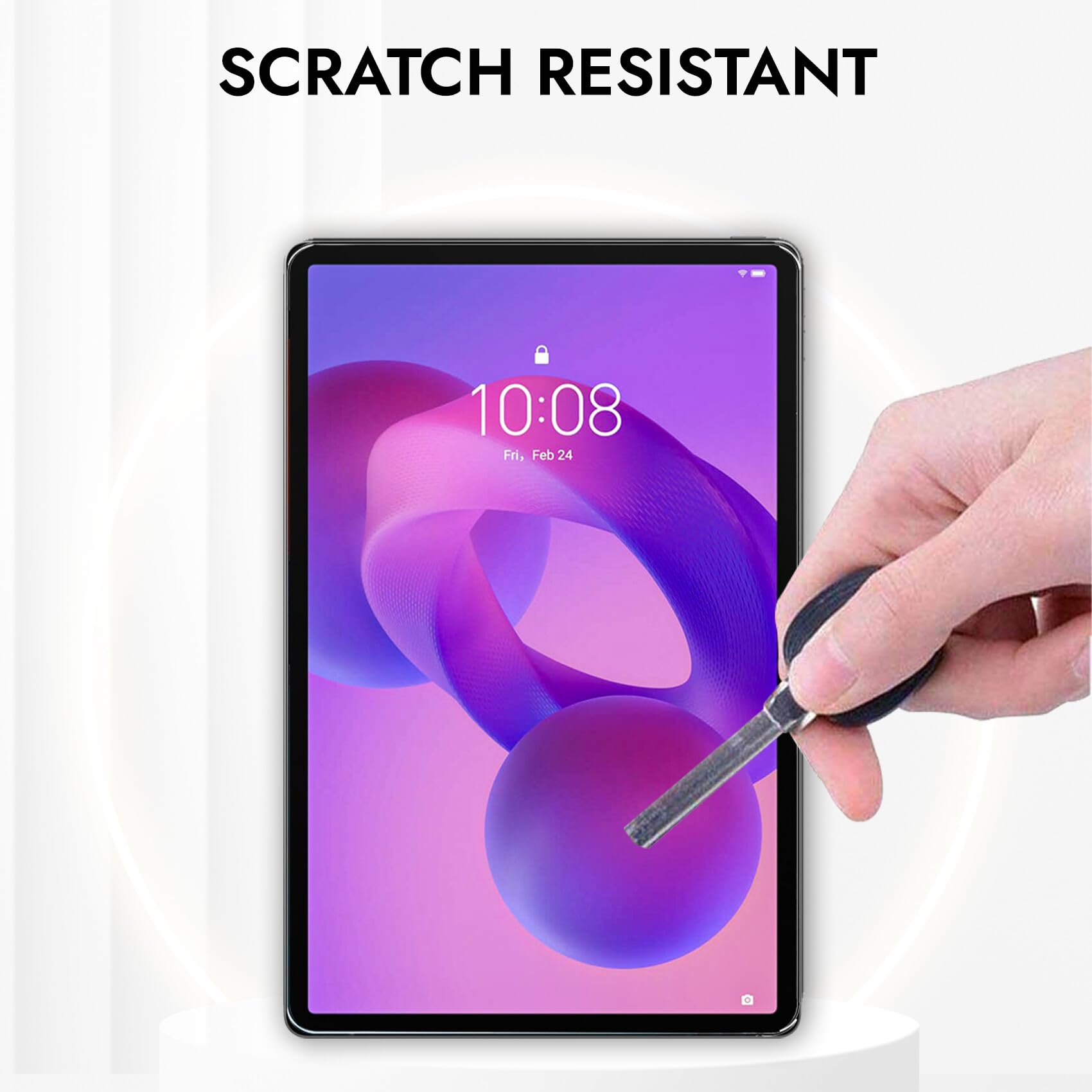 Robustrion Tempered Glass for Lenovo Idea Tab 11" Screen Protector, 1 Pack — Amazon image 5
