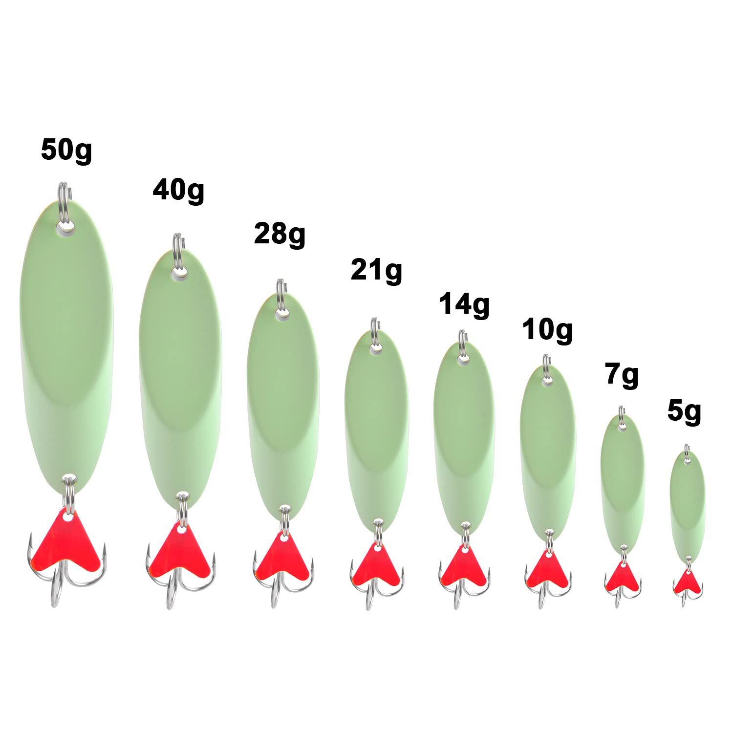 Eagle Claw 129-2 2 Way Spinner Gold Blades, 4 Piece (Bronze)