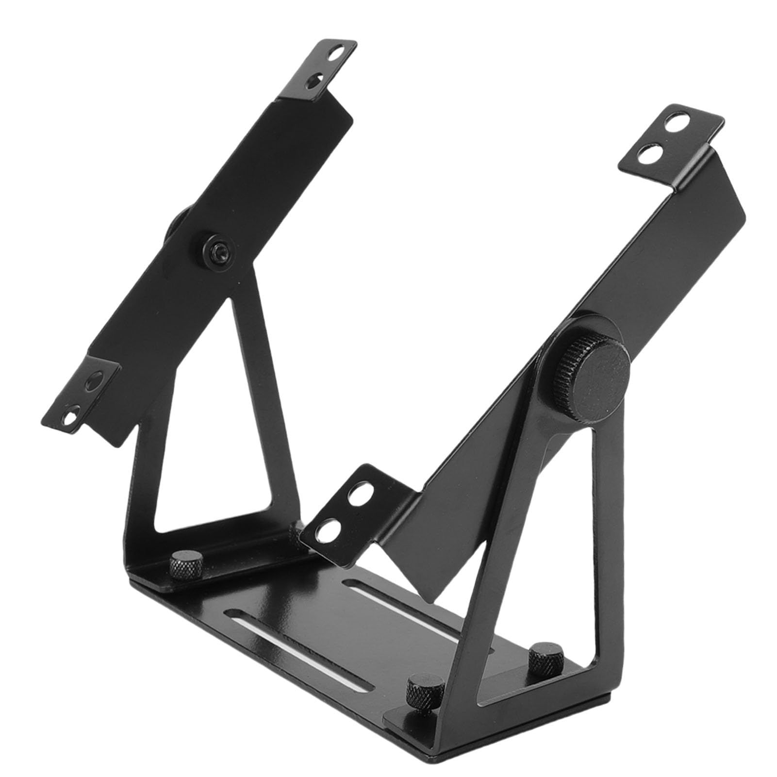 Cryfokt Stojak Na Wentylator Biurkowy, Uniwersalny Stojak Na Wentylator Komputerowy, Konstrukcja Obrotowa 360°, łAtwy W MontażU, Wspornik Wentylatora Pc Ze Stopu Aluminium Dla 120mm 140mm