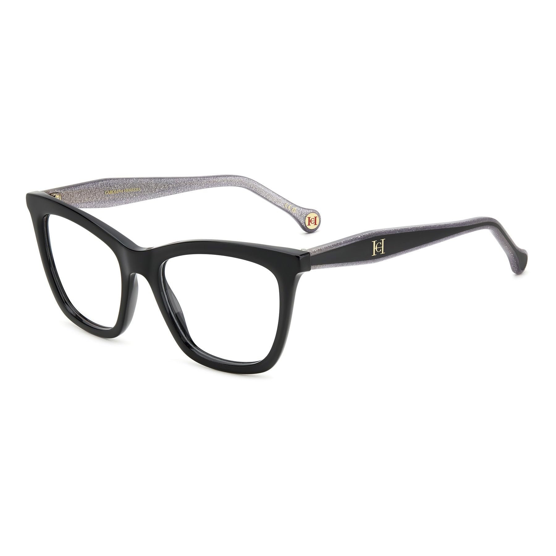 GRUPO OPTICO 1910 GAFAS CAROLINA HERRERA - Modelo: HER 0228 C: BLACK SILVER Eye size: 51_Bridge size: 18 / Polarized: No