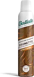 BATISTE BRUNETTE Shampoo a seco 6.7oz Remove Oleosidade, Refresca Rápido, Livre de Sulfatos, Para cabelos castanhos