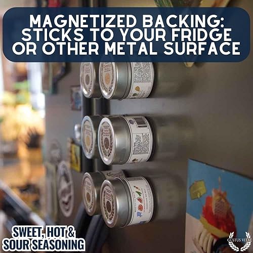 Miniatura 9 de Condimento dulce, picante y agrio | Mezcla de especias gourmet | Sin sal | Sin OMG, totalmente natural | Hecho a mano en pequeños lotes en Estados