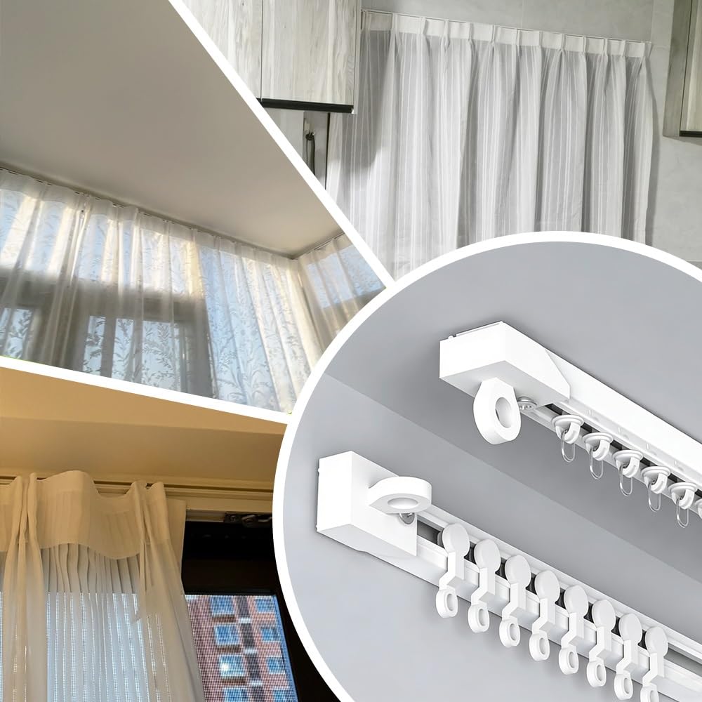 Separador autoadhesivo para techo o pared, 0,4 - 5 m de longitud, ideal para baños y montaje lateral (4,60 m)