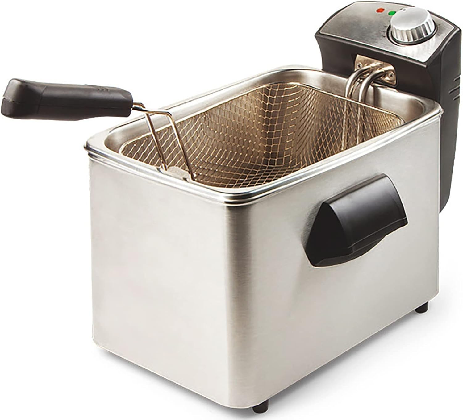 Mini Deep Fryer Stainless Steel Deep Fat Fryer With Temperature Control