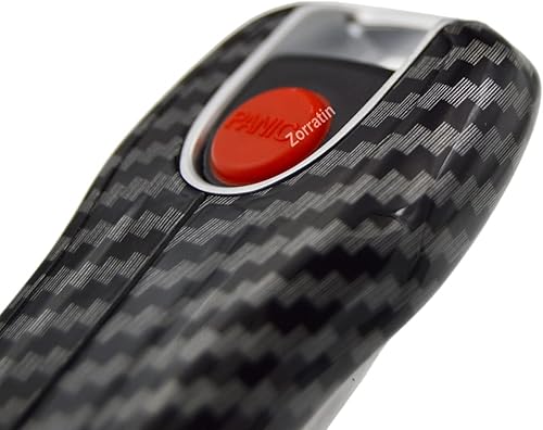 Miniatura 9 de Zorratin Carcasa para llave de coche de Porsche Panamera 2017+ Cayenne 2018+ 911 Carrera 2020+ Taycan (3 piezas)