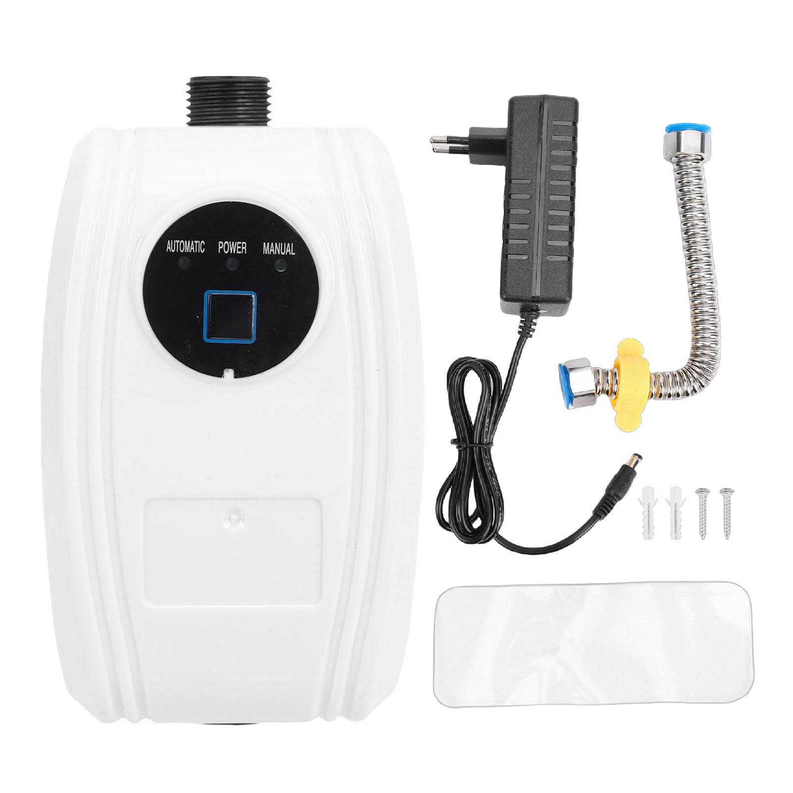 Topiky Pompa Booster Automatica da 65 W 24 L/min Pompa a Pressione dell'Acqua Ad Alta Portata Booster per Riscaldatore Solare Silenzioso per Pressurizzazione della Conduttura del Soffione Doccia