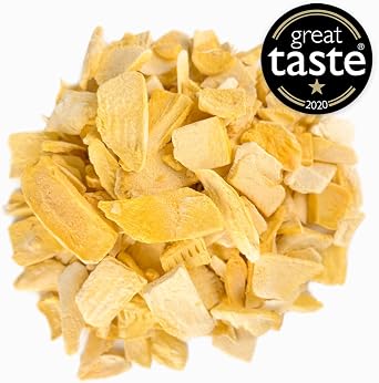 BRIX, GROWN FOR FLAVOUR - Freeze Dried Mango Slices (95g) - Great Taste Award, Crispy & Super-Delicious Healthy Snack, 100% Natural, Vitamins Retained
