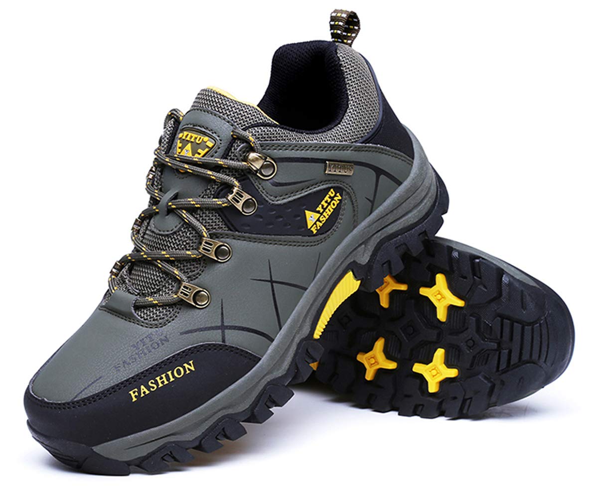 Zapatos de senderismo para hombre, zapatillas de senderismo, impermeables, para escalada, montaña, correr, mochileros, camping, deportes al aire libre
