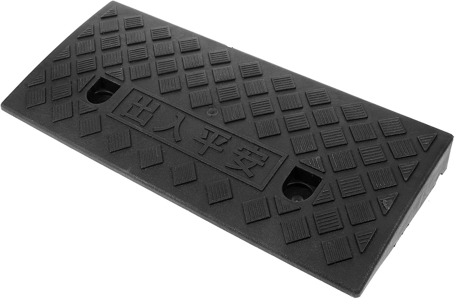 Lightweight Doorway Ramp for Wheelchairs and Scooters Heavy Duty Slip Design Portable Plastic Pad for Steps and Curbs Roadside
