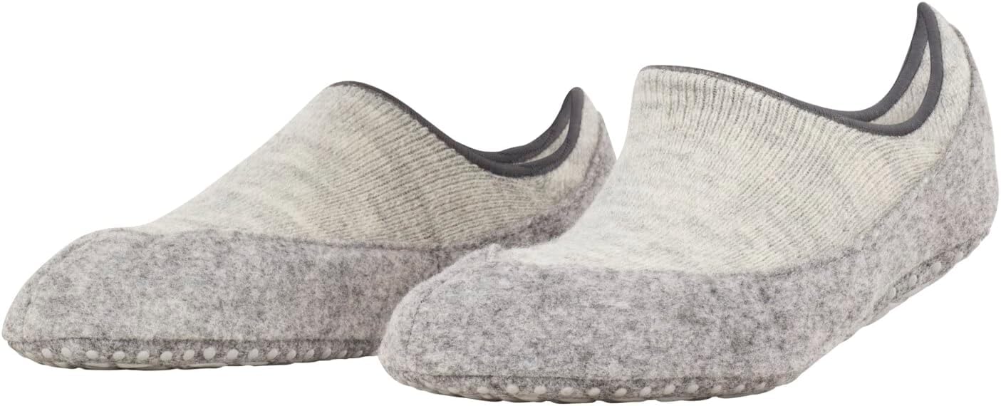 FALKE Stoppersocken Schwarz Black 3000 37/38 EU Stoppersocken Grau Light Grey Melange 3204 37/38 EU