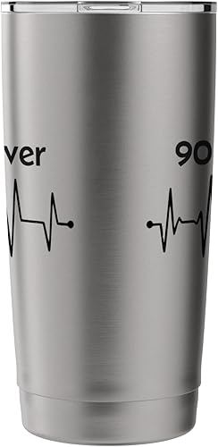 Miniatura 4 de 90s Survivor Retro Nostalgia Funny Vintage Throwback Stainless Steel Insulated Tumbler