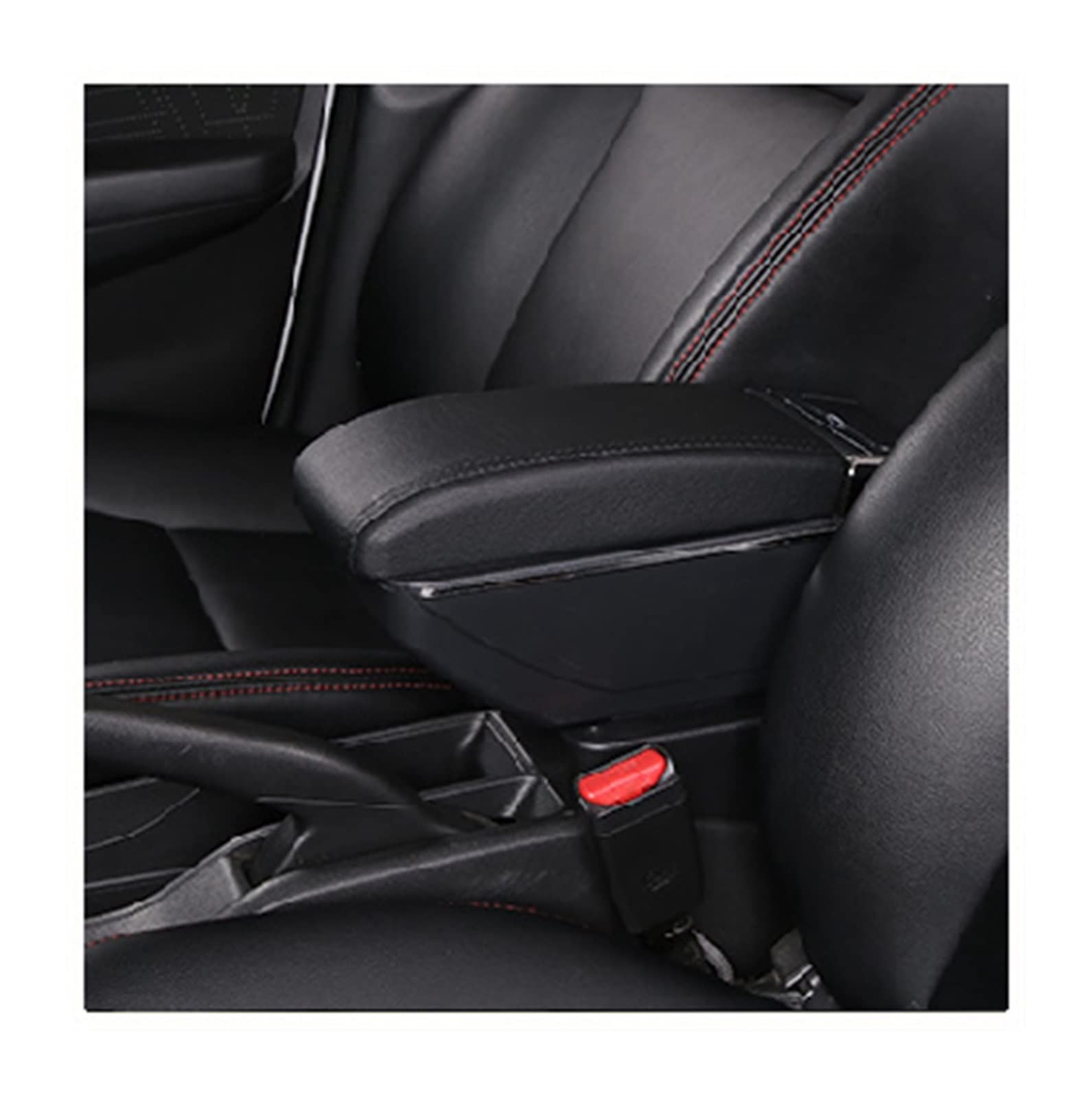 Car Armrest Box For Opel For Corsa D Car Central Storage Box Cup Holder Ashtray Accessories Interior Parts Retrofit Details(D Styke All Black)