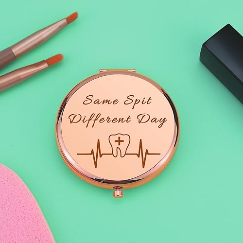 Miniatura 5 de Regalos de asistente dental, regalos de agradecimiento, espejo de maquillaje compacto para higienista dental, regalo de DA para asistente dental,