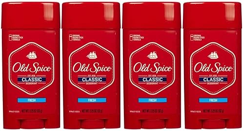 Miniatura 1 de Old Spice Classic Fresh - Desodorante antitranspirante en barra, 3.25oz (paquete de 4)