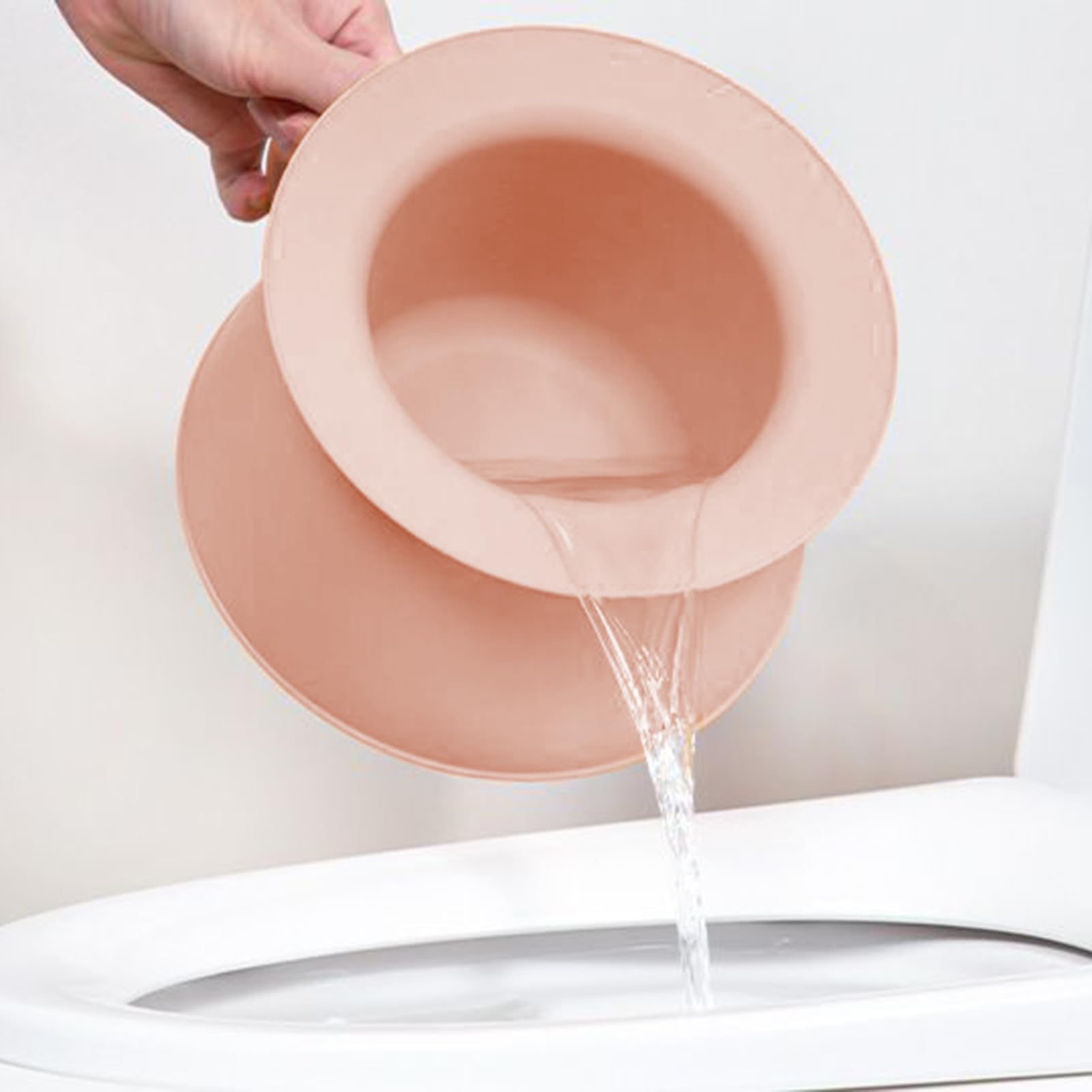 Pot de Chambre - 1,5L Portable avec Couvercle et Poignée - Seau Hygiénique Pour Hommes Femmes Jeunes