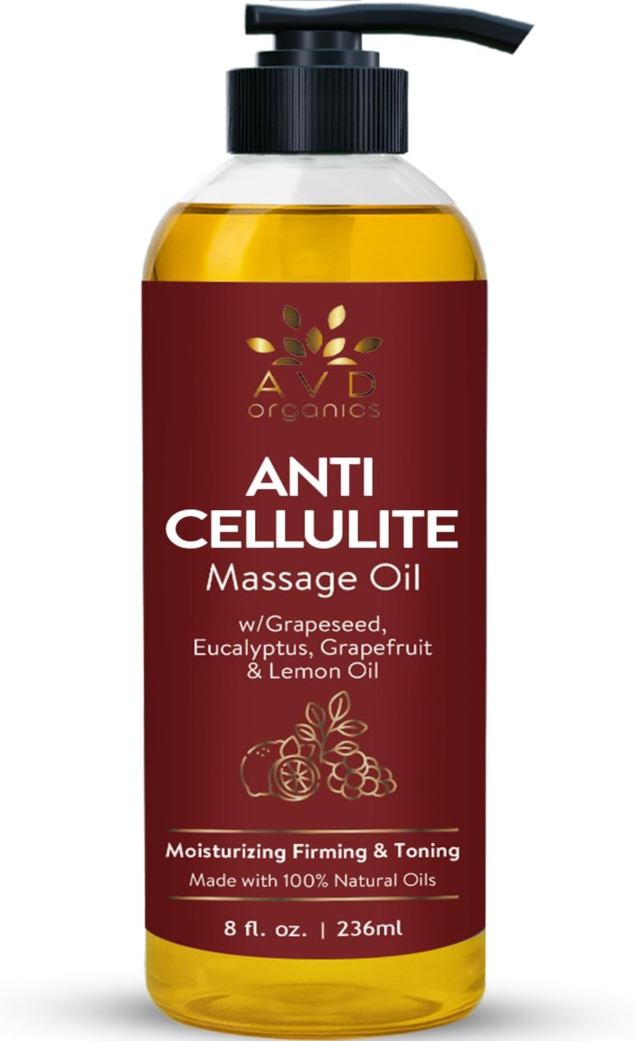 AVD Organics Anti-Cellulite Firming & Toning Body Oil