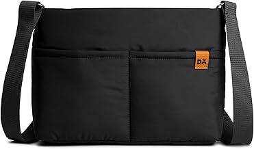 DailyObjects Printed Retreat Sling Crossbody Bag For Girls, Men and Women| Crafted with soft-touch Polyester | One Spacious Main Zippered Compartment and Two Deep Slip Pockets | Detachable Strap