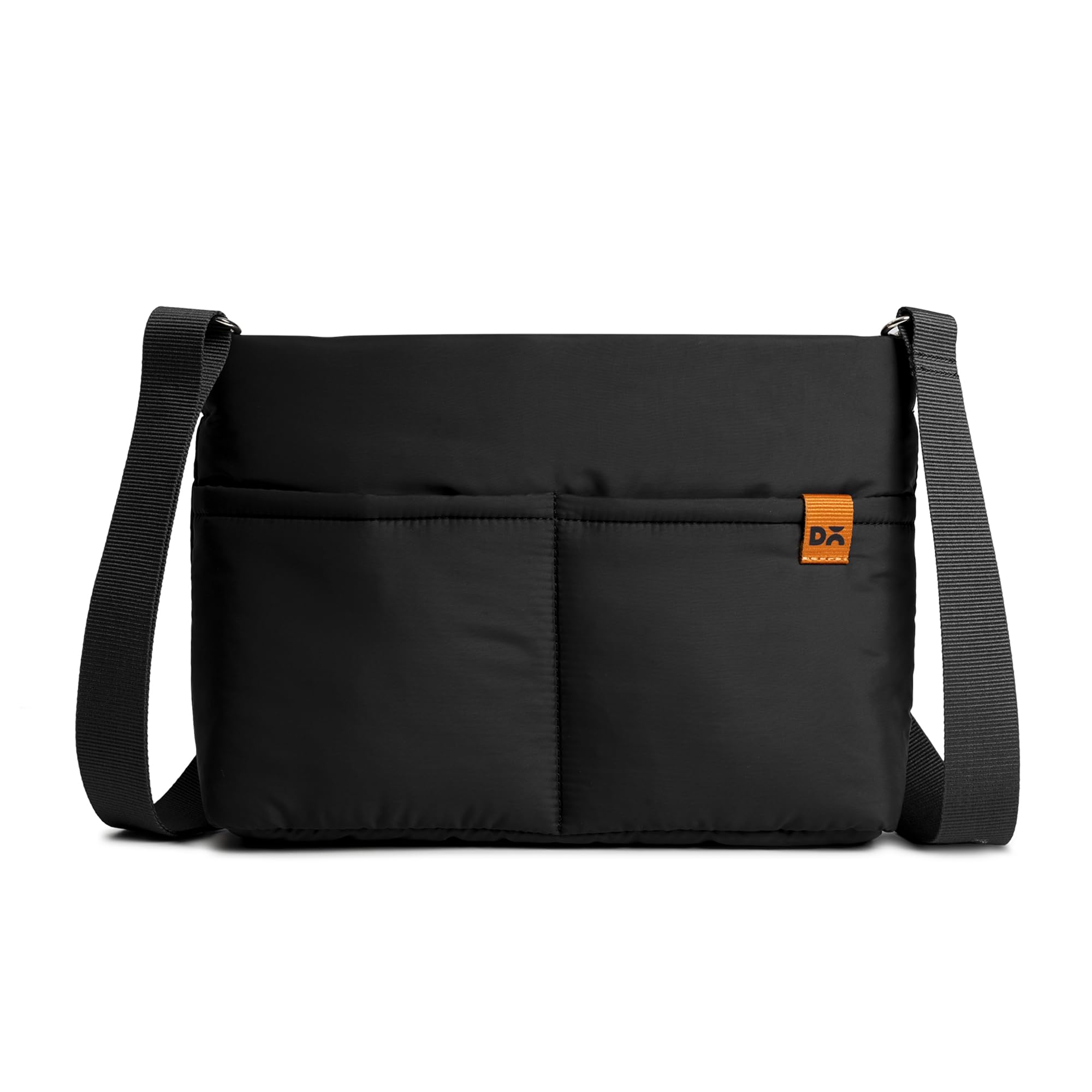 Printed Retreat Sling Crossbody Bag For Girls, Men and Women| Crafted with soft-touch Polyester | One Spacious Main Zippered Compartment and Two Deep Slip Pockets | Detachable Strap