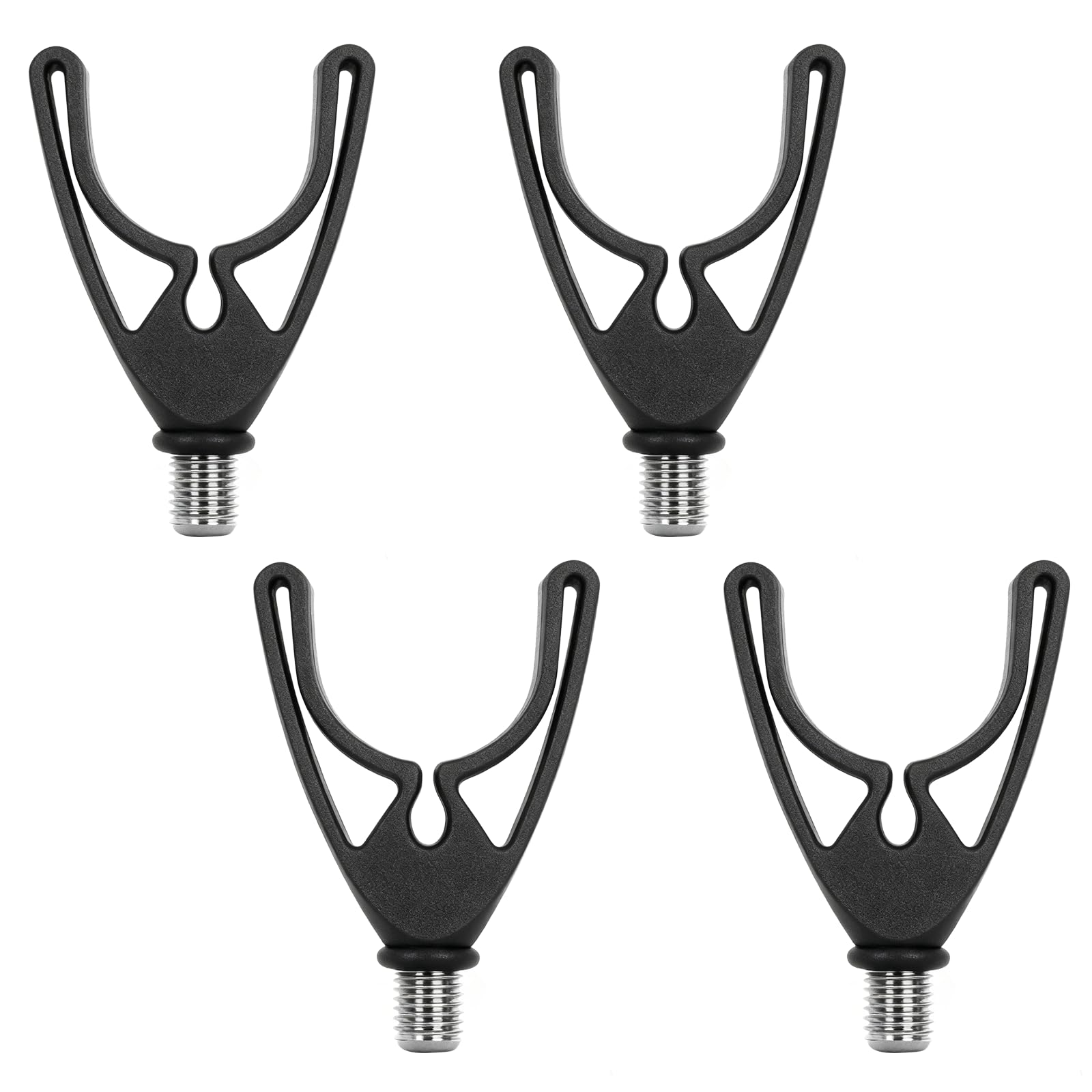 4 Pcs Fish Pole V Back Rests, Durable Carp Fishing Butt Rests, Rod Rests