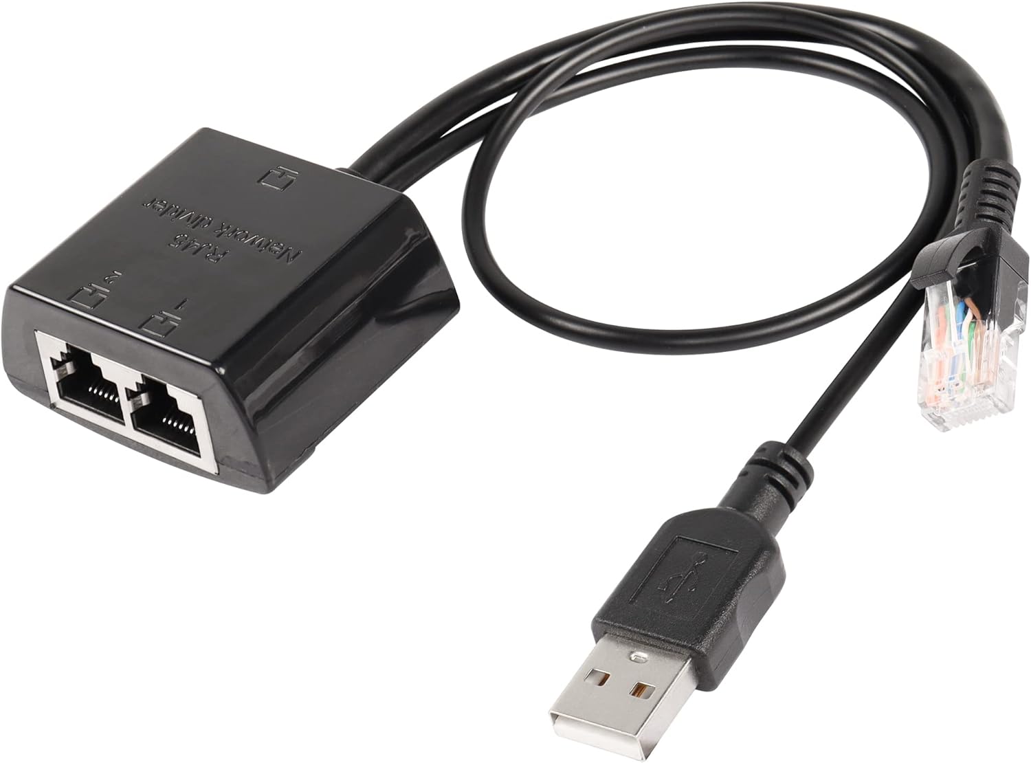 SinLoon RJ45 Network Splitter Adapter, Cable