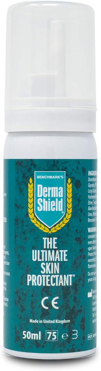 Derma Shield Skin Shield Protectant Mousse - Non Greasy, Breathable, Food Contact Safe - 50ml by Dermashield