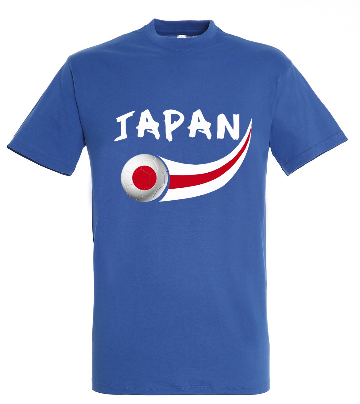 Supportershop Men's Japan T-Shirt - Blue, Large