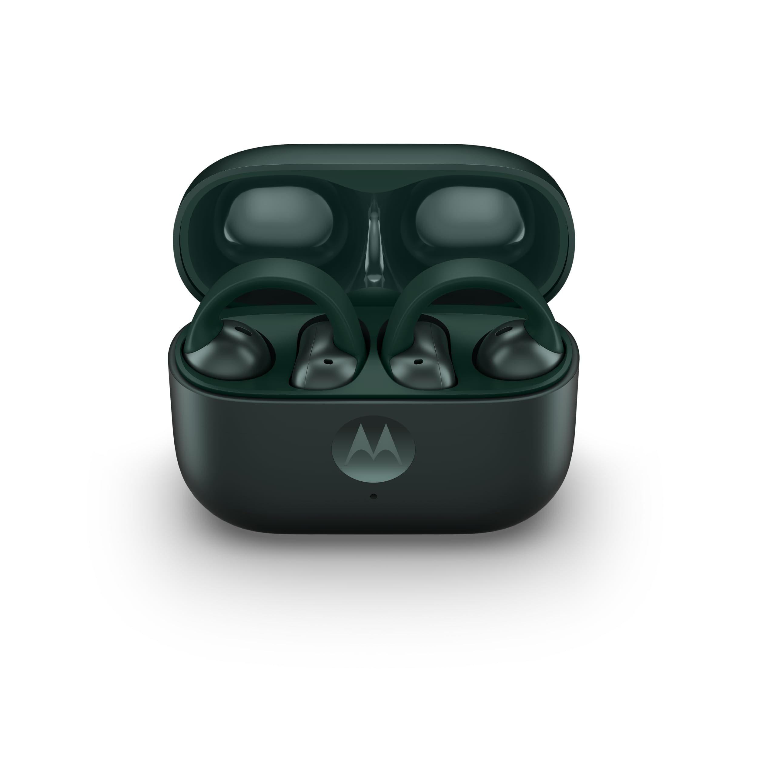 Motorola Buds Loop, Trekking Green (Vert) | Design premium, expérience acoustique, autonomie longue durée