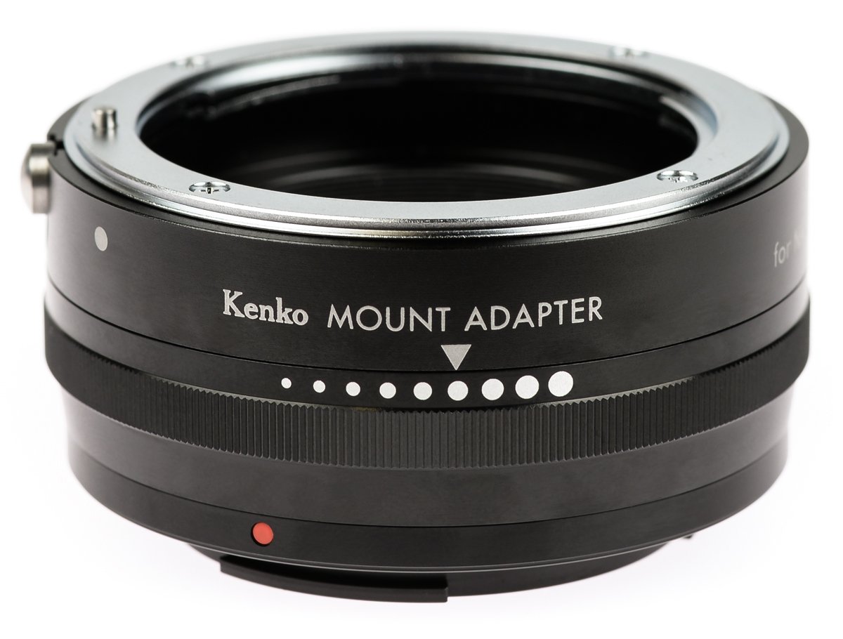 Kenko Optical ke01-eomnaf 58 mm Adapter Ring for Nikon F to Canon EOS-M Black Case