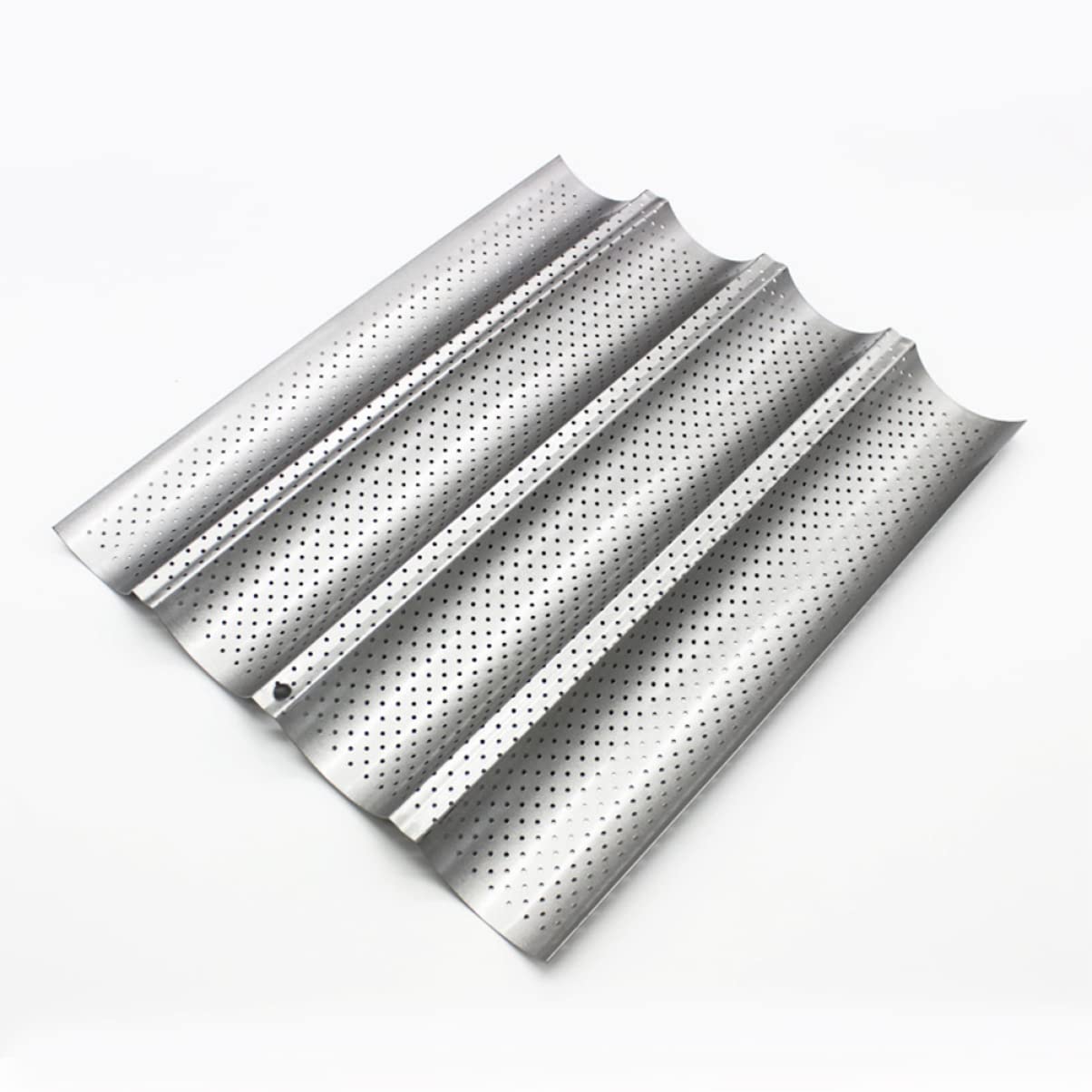 COLLBATH Kastenform für Brot Backen Perforiert Wellenbrote Backofen Toaster aus Lebensmittelechtem Kohlenstoffstahl Antihaftbeschichtet Zufällige Farbe