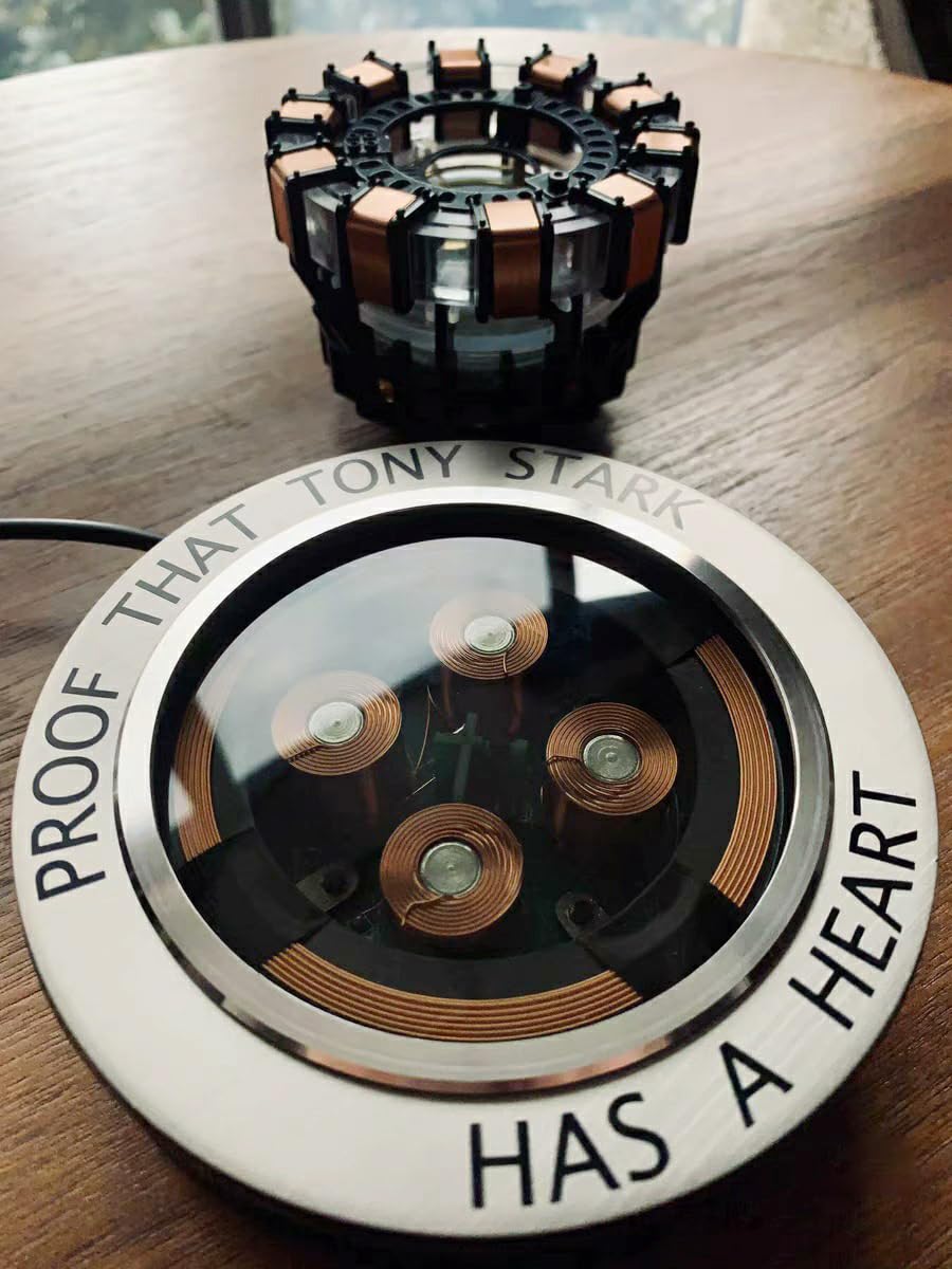 Reattore Arc MK1 Lonyiabbi di Levitazione, in Scala 1:1, Galleggiante e Girevole con LED, Decorazione Tecnologica, Display da Scrivania, Regalo Unico (MK1) | Decorazione da scrivania galleggiante e girevole, regalo da collezione fantascientifico per gli u