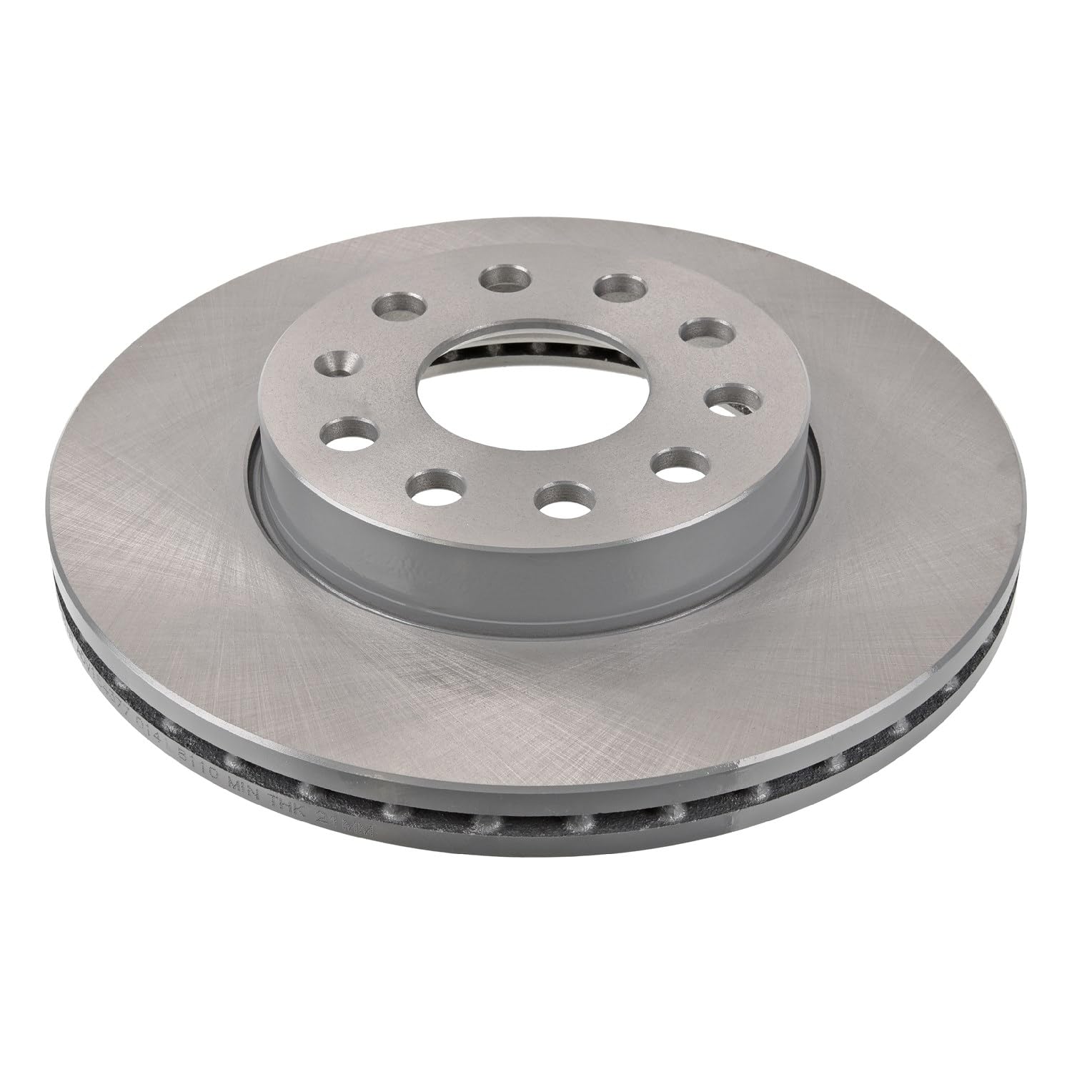 2x Brake Discs Pair Vented Front 276mm ADV184377 Blue Print Set 5Q0615301A New