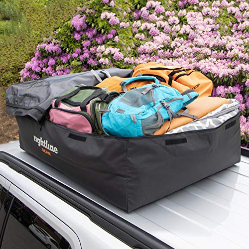 Rightline Gear Range 3 Car Top Carrier, 18 cu ft, Weatherproof +, Attaches With or Without Roof Rack