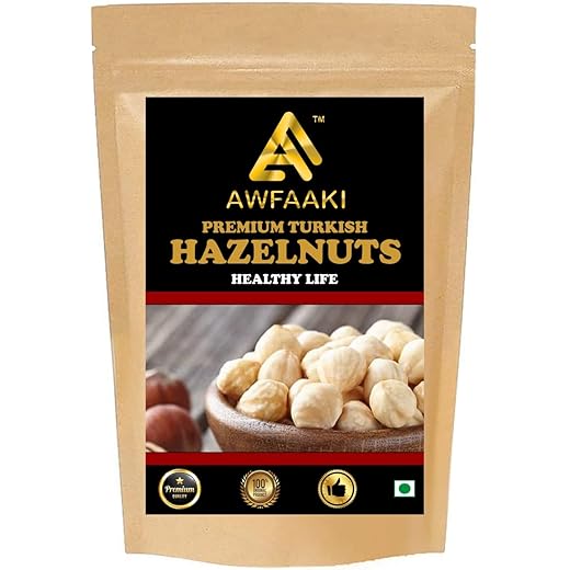 Awfaaki Raw Hazelnuts Premium 250g 250 g