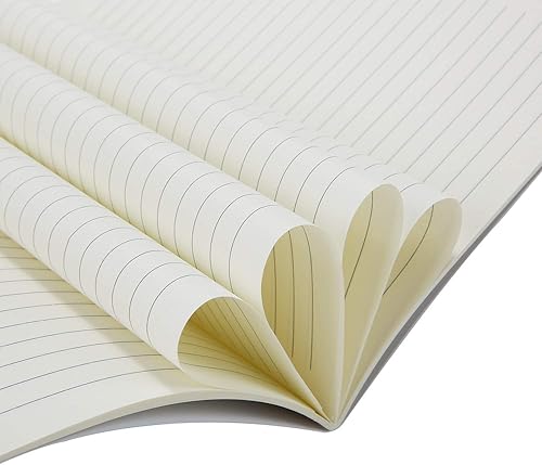 Miniatura 5 de Paquete de 6 cuadernos a granel para viajeros, clase y oficina, agenda de escritura de temas con papel rayado, rayas universitarias, 60 páginas/30