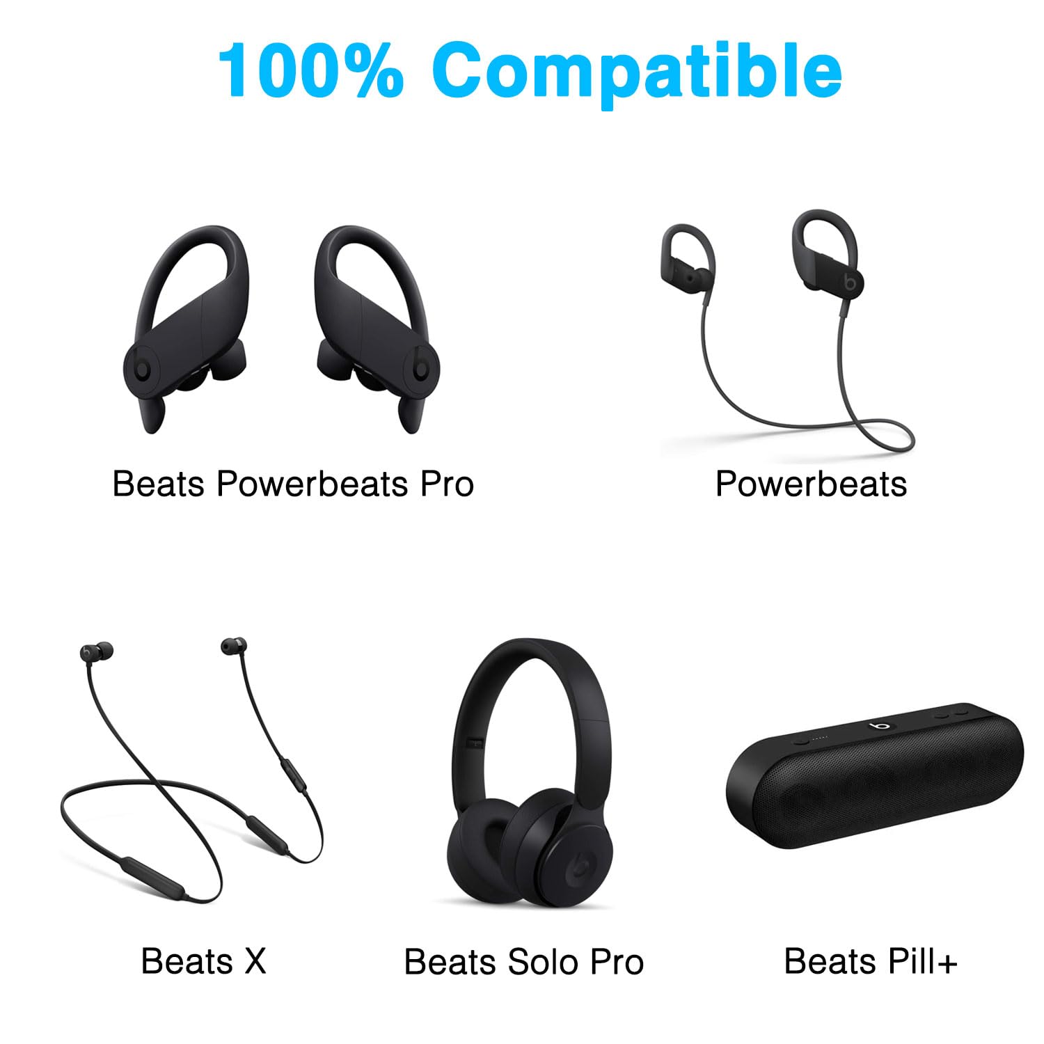 Amazon | 交換用Apple Beats Lightningケーブル 充電ケーブル Beats 