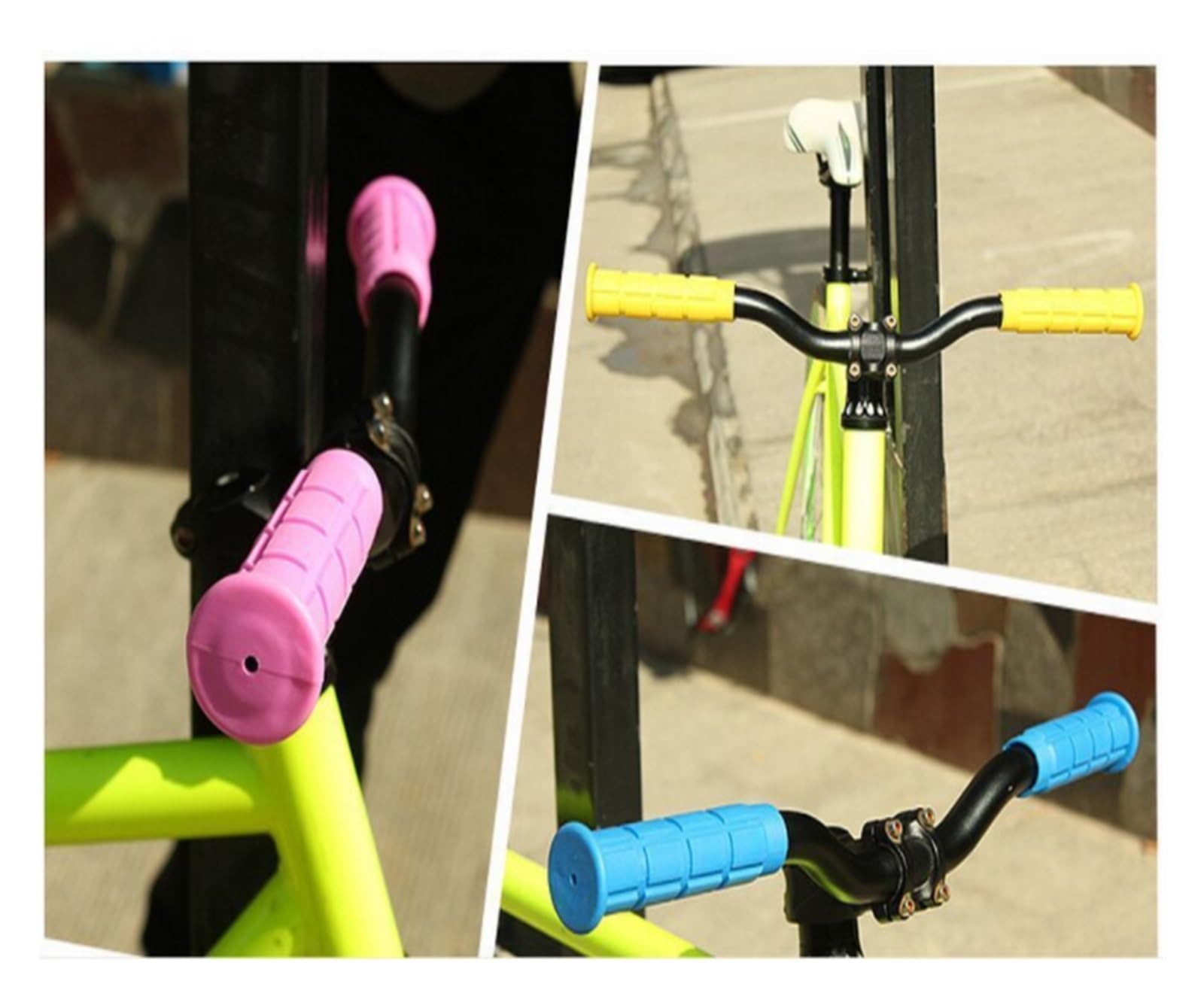 12 piezas de goma suave para manillar de bicicleta, accesorios antideslizantes para bicicleta de carretera MTB y engranaje fijo (rojo)