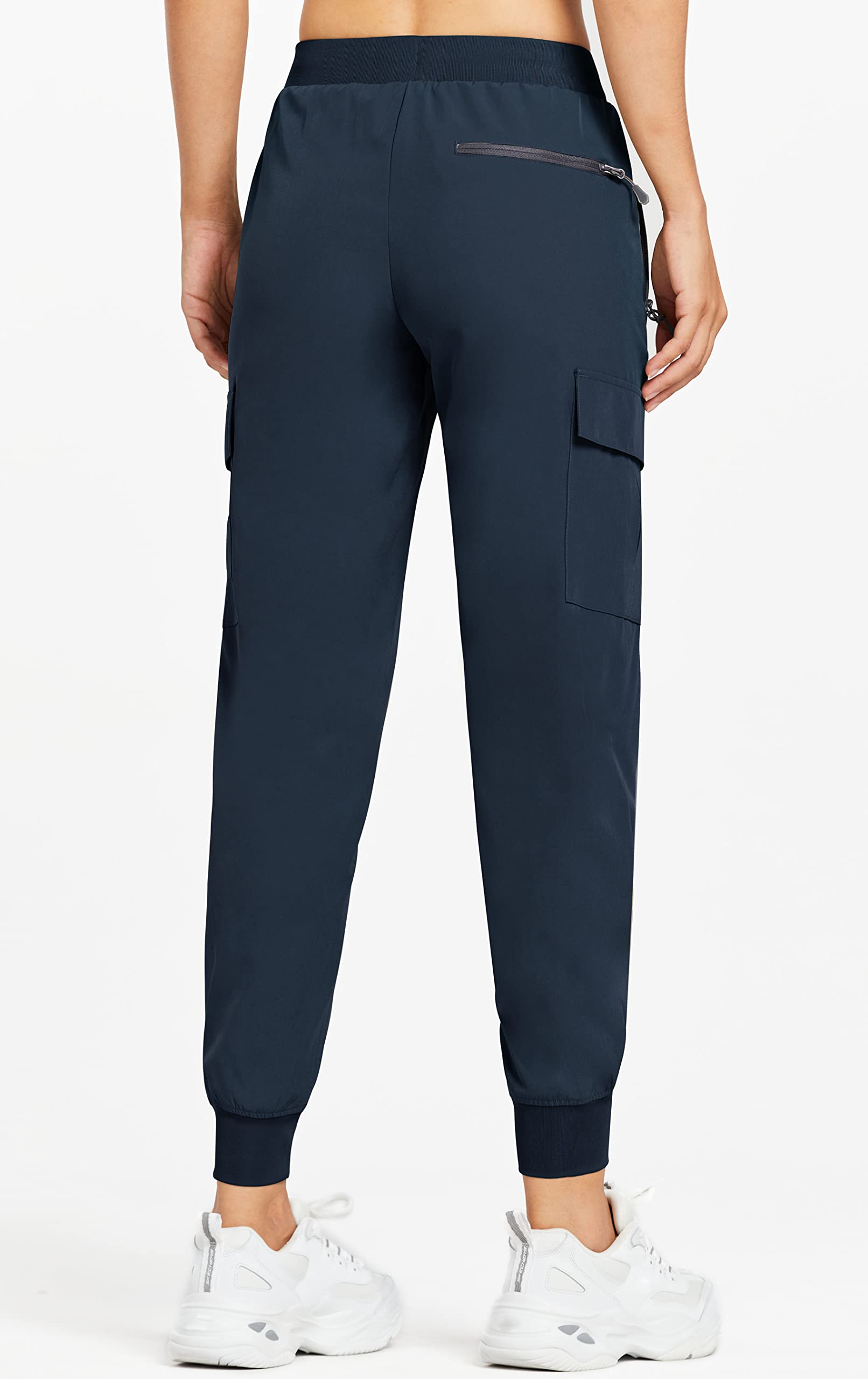 Comallan Pantaloni da Trekking da Donna Estivo Cargo Jogging Leggeri ad Asciugatura Rapida Pantaloni per Sportivi Running Sports Casual all'Aria Aperta