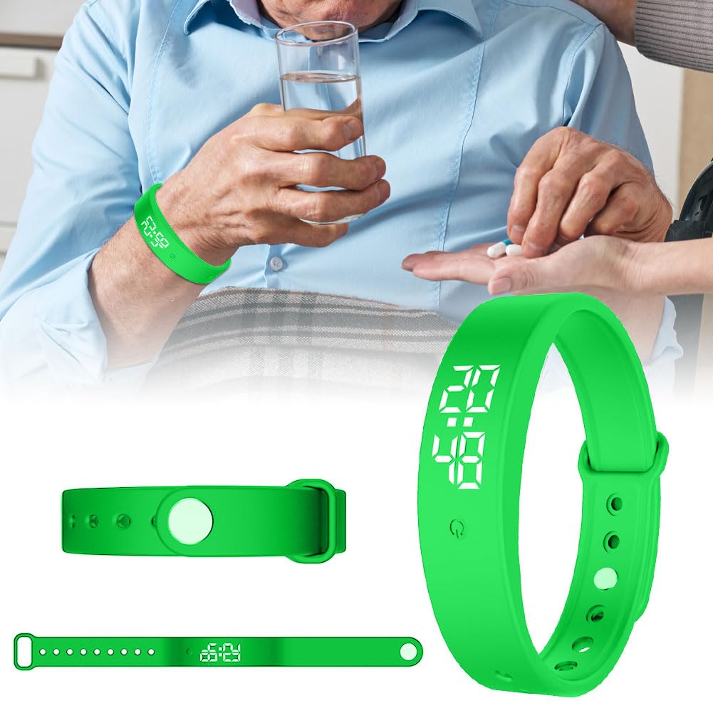 Vibration Alarm Bracelet, Vibration Alarm Reminder Watch, Silent Vibration Alarm Clock Bracelet, Potty Training Watch - Image 2