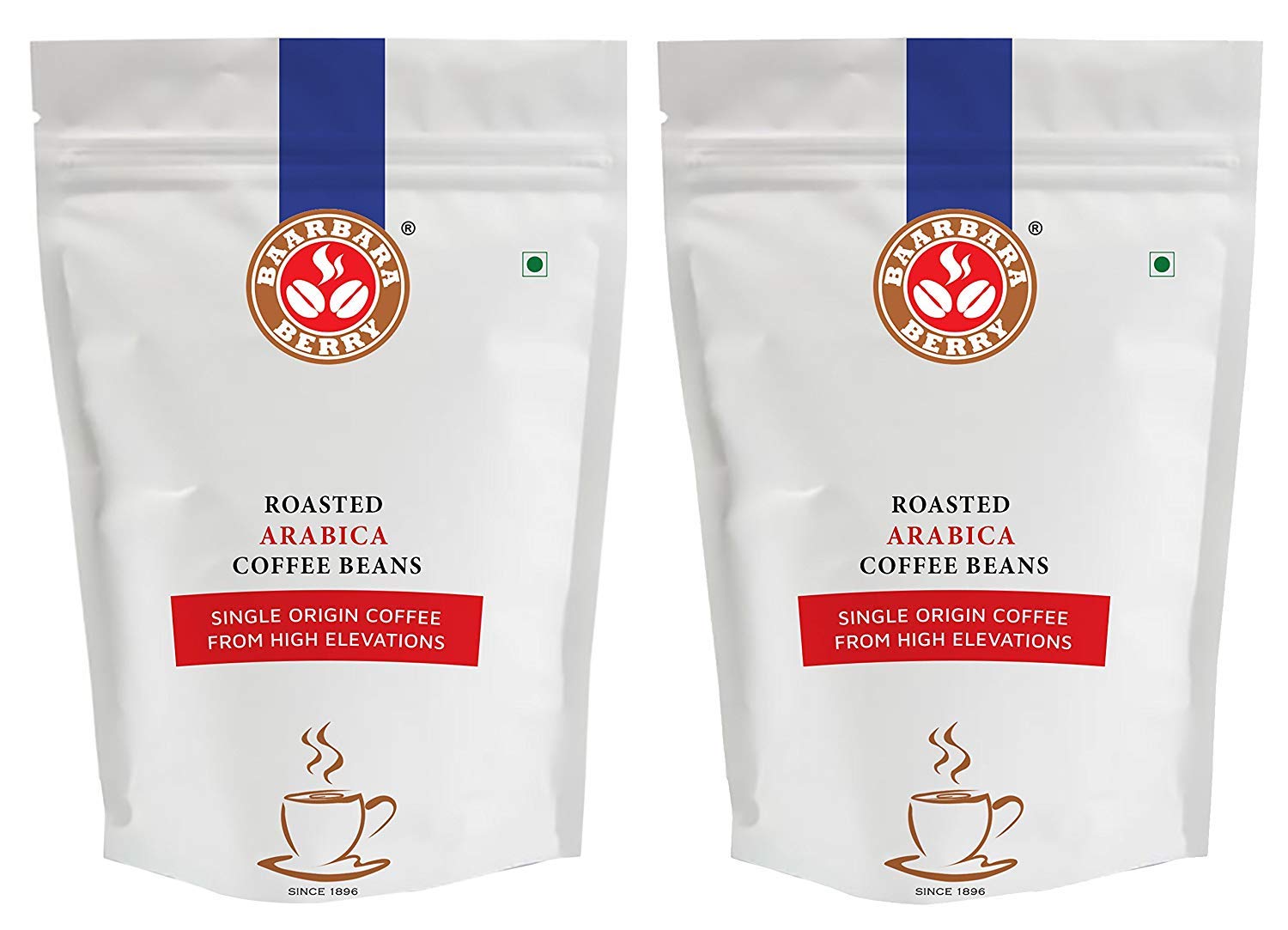 Baarbara Coffee | 100% Arabica Coffee Beans (Pack of 2) | from Chikmagalur Farms Since 1896 (B079LTQ8FW) Amazon Price History, Amazon Price Tracker