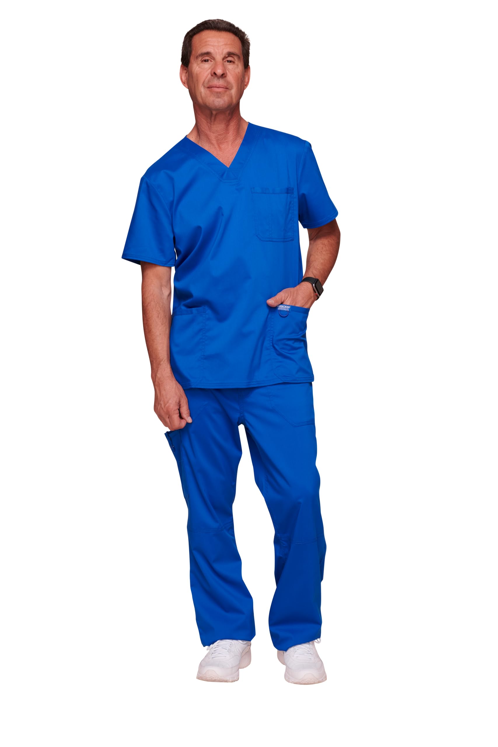 CHEROKEEMen - Man Scrub Top Revolution - Medical Clothing - with Pockets - V-Neck - WWE670